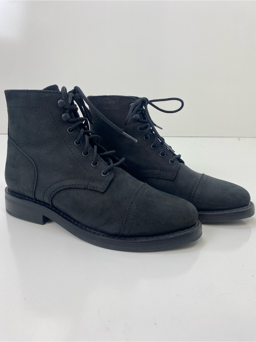 Thursday Boot Company Women’s Black Lace-Up Combat Boots